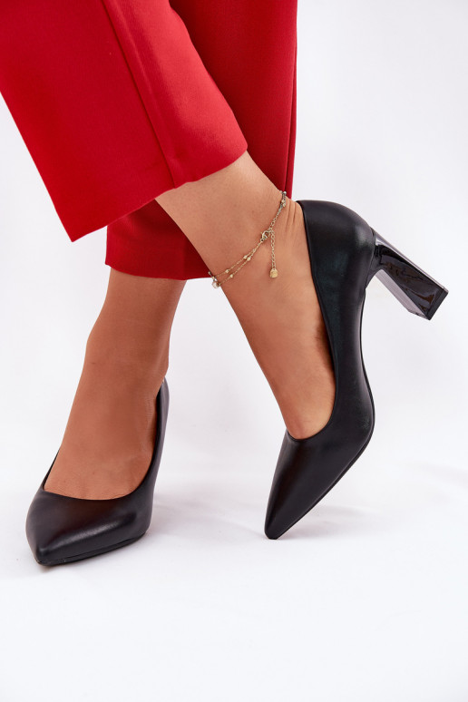 Scarpe con tacco dallo stile elegante Vinceza 62221 colore nero