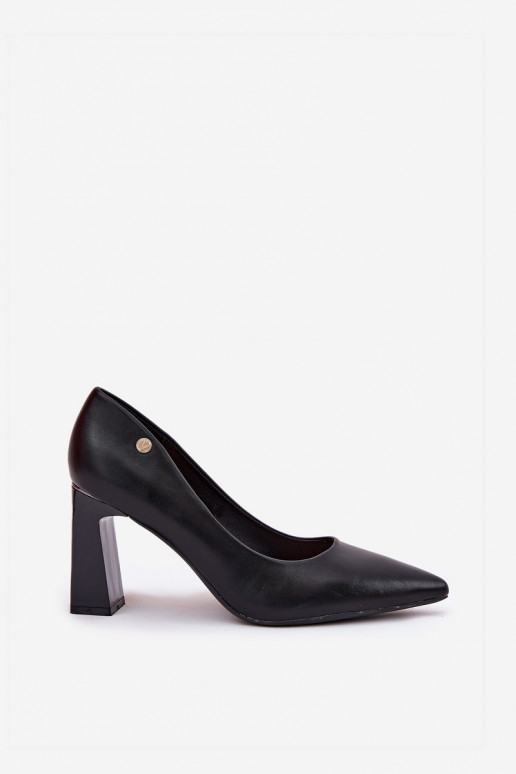 Scarpe con tacco dallo stile elegante Vinceza 62221 colore nero