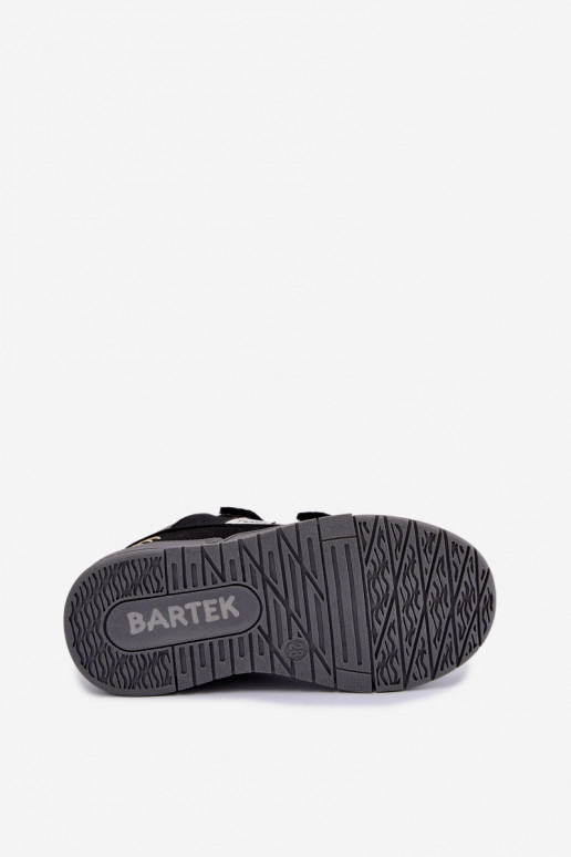 Sneakers per ragazzi Bartek 8700210 in nero e grigio