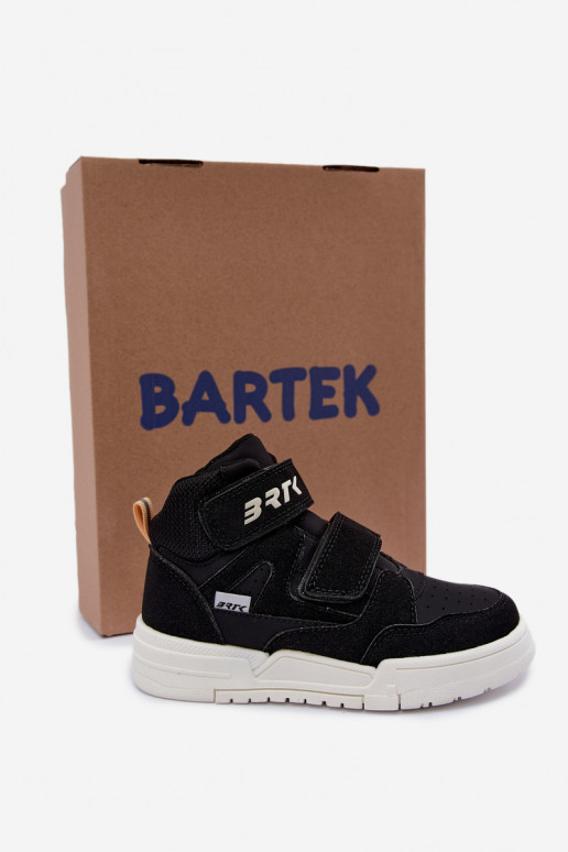 Sneakers per ragazzi Bartek 8800011 in nero