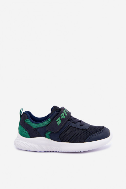 Scarpe sportive per ragazzi Bartek 8700317 in blu scuro