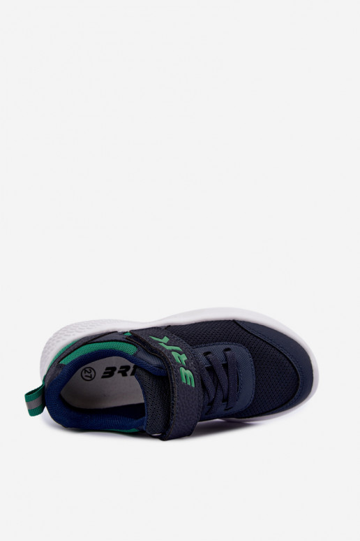 Scarpe sportive per ragazzi Bartek 8700317 in blu scuro