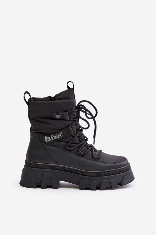 Stivali da neve neri da donna Lee Cooper LCJ-24-47-3144