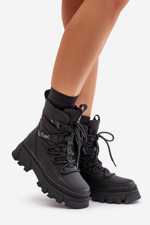 Stivali da neve neri da donna Lee Cooper LCJ-24-47-3144