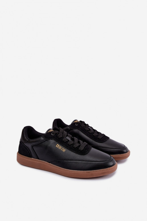 Sneakers neri da uomo Big Star UU174045