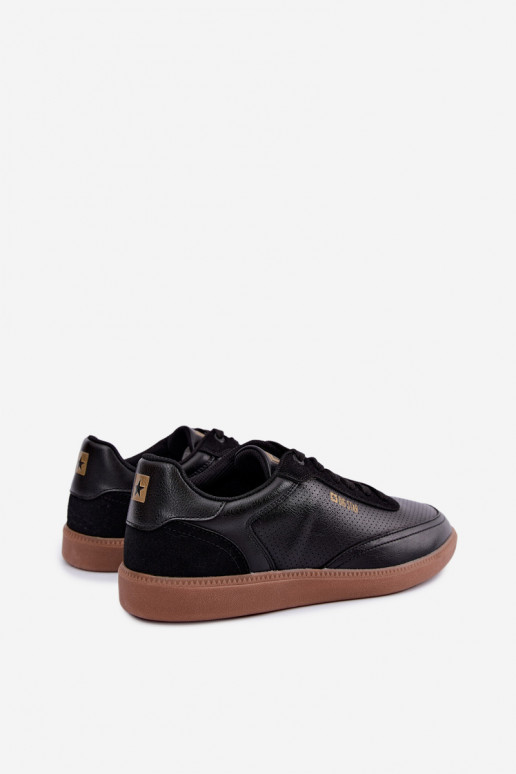 Sneakers neri da uomo Big Star UU174045