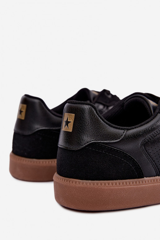 Sneakers neri da uomo Big Star UU174045