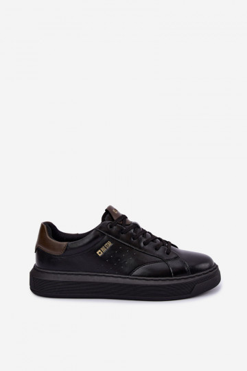 Sneakers neri da uomo con piattaforma Big Star UU174291 2