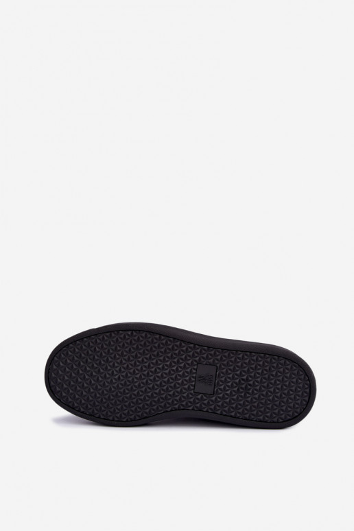 Sneakers neri da uomo con piattaforma Big Star UU174291