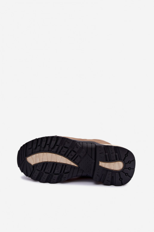 Stivali da trekking marroni da uomo Big Star UU174182 HI-Poly System