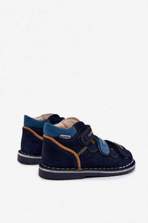 Sandali da donna per ragazzi Bartek 8920061 blu scuro