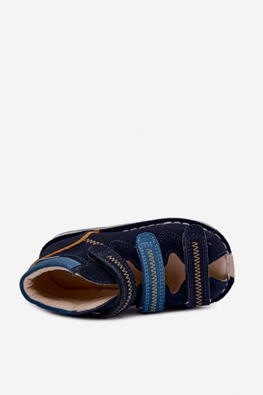 Sandali da donna per ragazzi Bartek 8920061 blu scuro