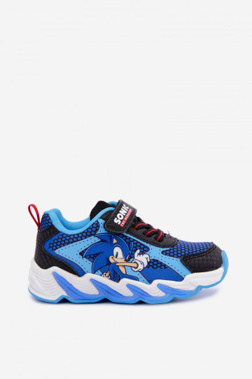 Sneakers per ragazzi Sonic con suola glitter 8702946 blu scuro 2