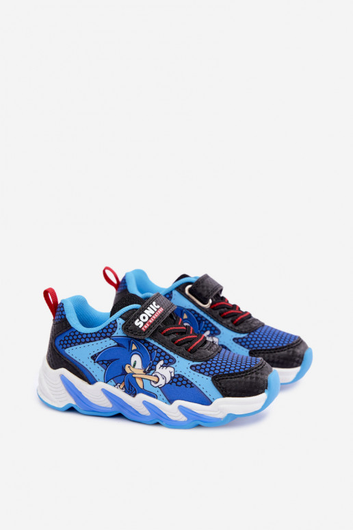 Sneakers per ragazzi Sonic con suola glitter 8702946 blu scuro