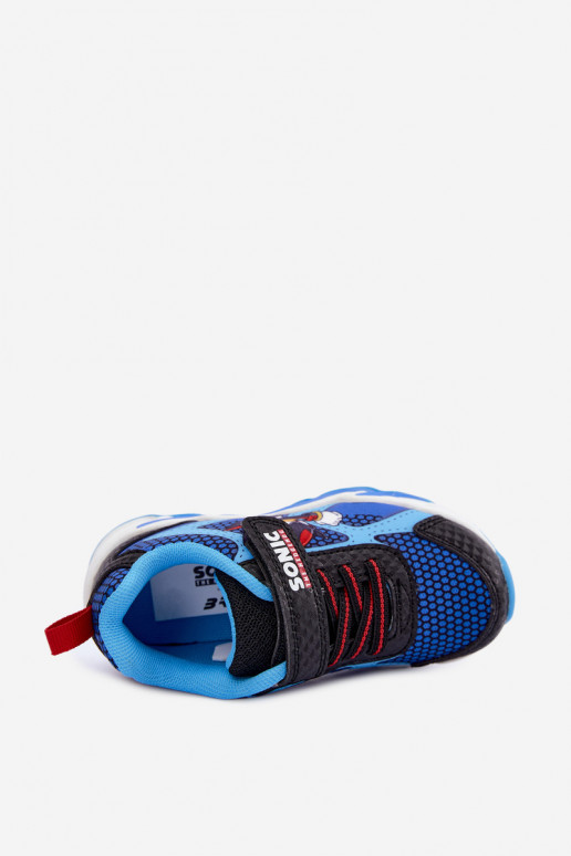 Sneakers per ragazzi Sonic con suola glitter 8702946 blu scuro