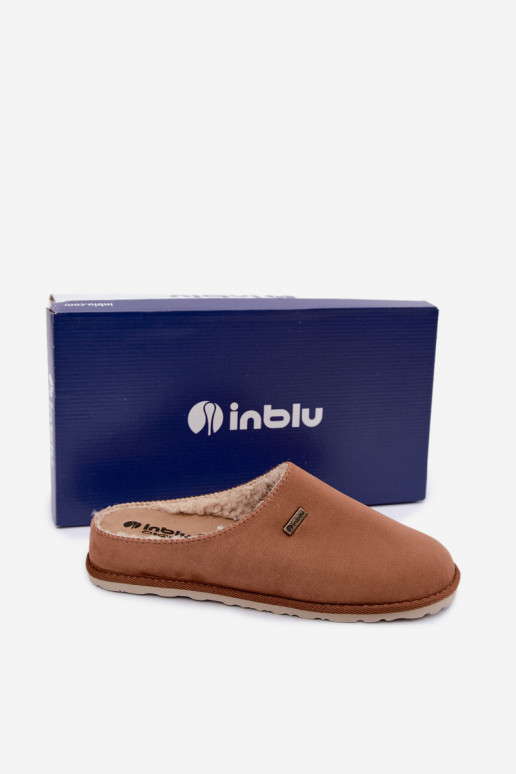 Pantofole da donna Inblu CS000034 marroni