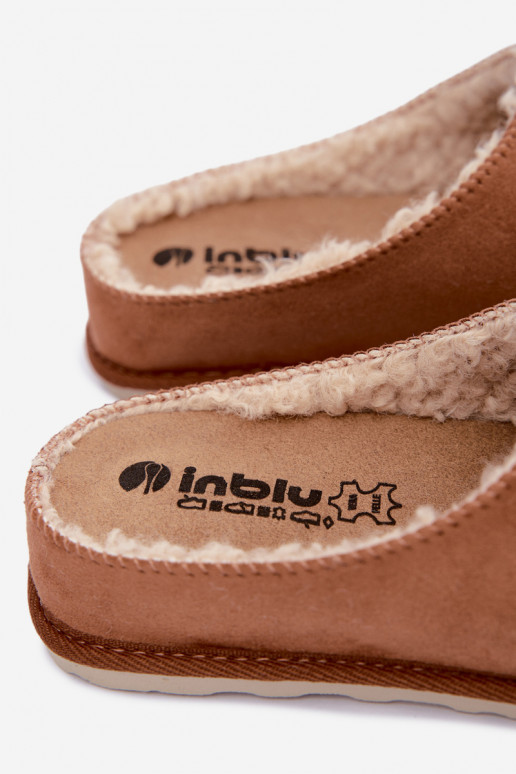Pantofole da donna Inblu CS000034 marroni