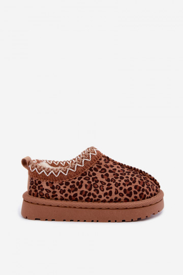 Stivali da neve per bambini con stampa leopardata Ysmerine 2