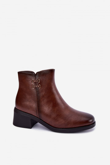 riscaldamento Stivali da donna Klocke colore marrone Delmira