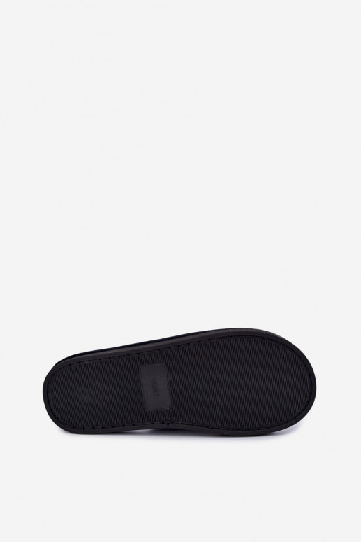 pantofole da uomo in blu scuro Dervan