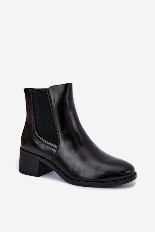 Stivaletti eleganti da donna in nero Dalmora