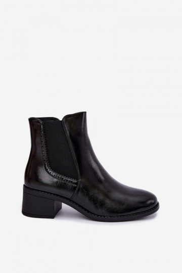 Stivaletti eleganti da donna in nero Dalmora 2