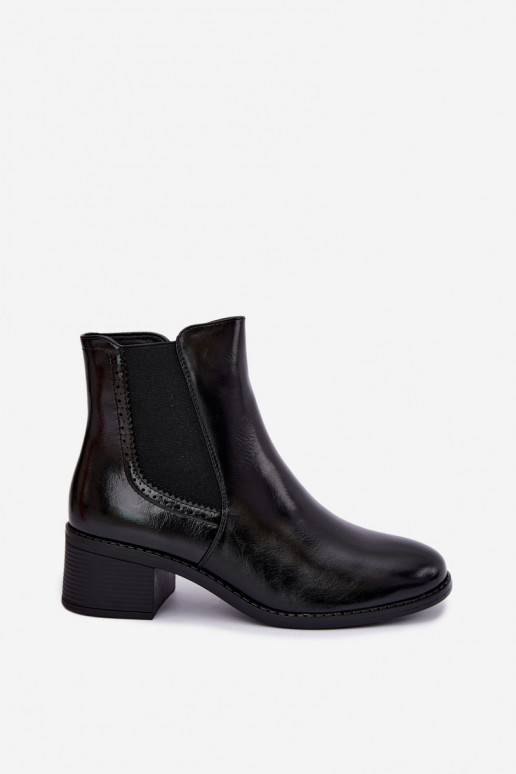 Stivaletti eleganti da donna in nero Dalmora