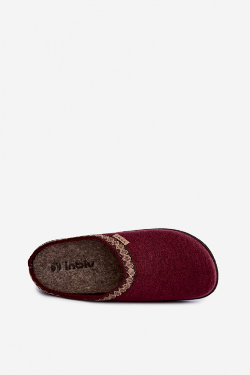 Pantofole donna Inblu NL000009 bordeaux