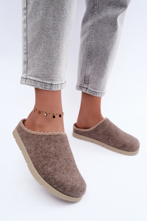 Pantofole da casa donna Inblu BS000009 sabbia