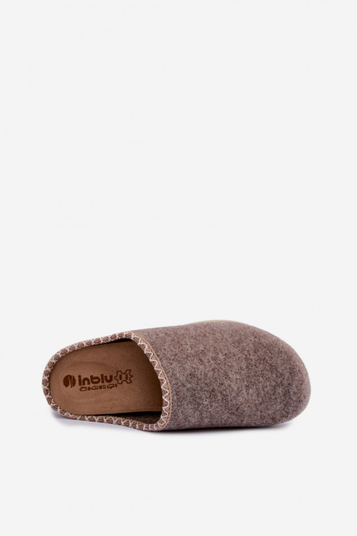 Pantofole da casa donna Inblu BS000009 sabbia