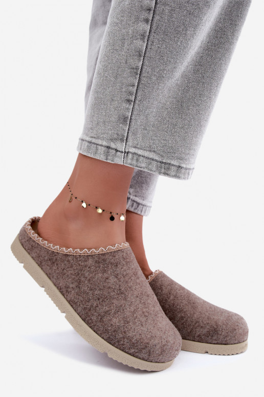 Pantofole da casa donna Inblu BS000009 sabbia