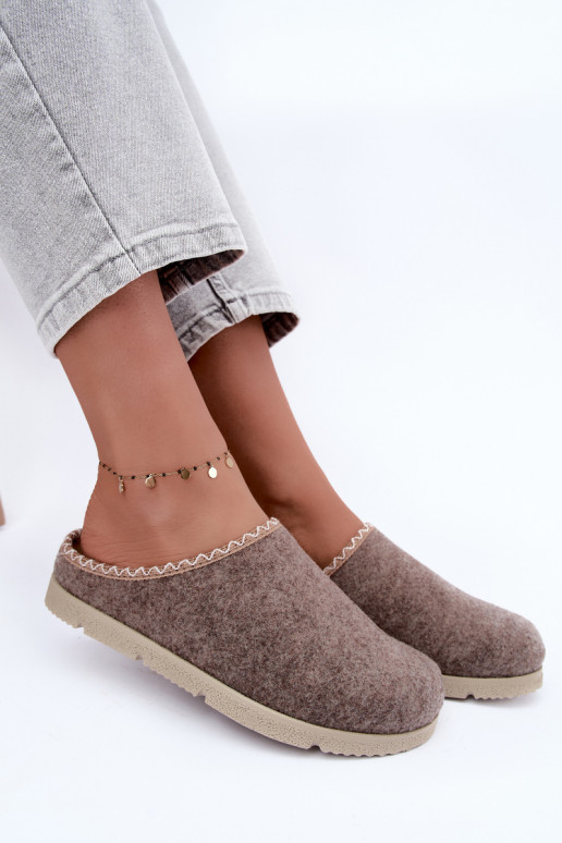 Pantofole da casa donna Inblu BS000009 sabbia