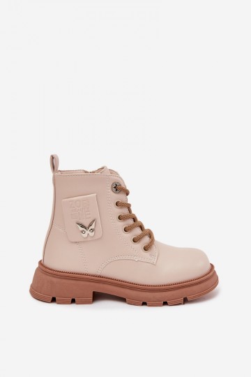 ankle boots isolati per bambini in colore sabbia Alverina 2