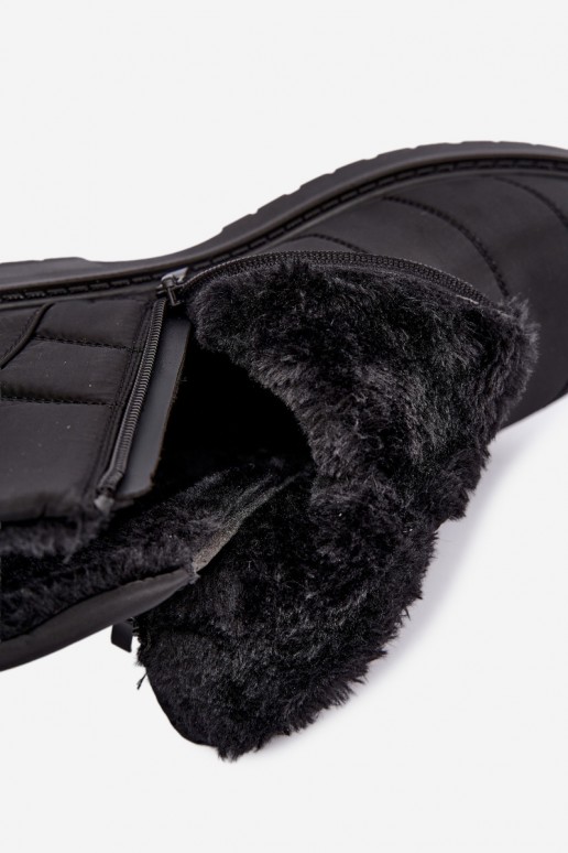 stivali da neve da uomo in colore nero Tai turilric
