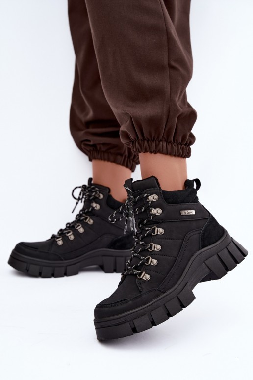 scarpe isolate da donna Lee Cooper LCJ-26-31-4580 color nero
