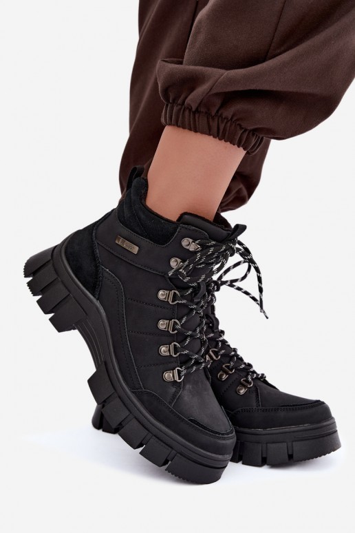 scarpe isolate da donna Lee Cooper LCJ-26-31-4580 color nero