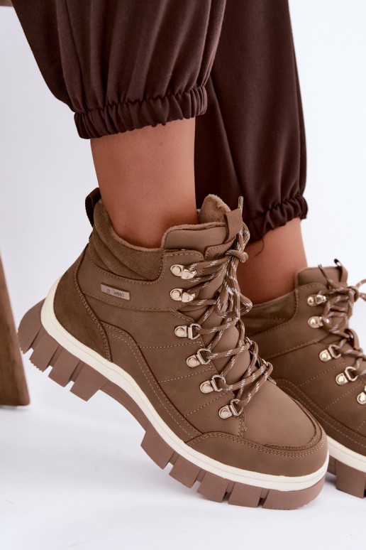 scarpe isolate da donna Lee Cooper LCJ-26-31-4582 color sabbia
