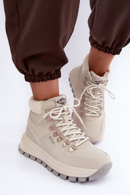 scarpe isolate da donna Lee Cooper LCJ-26-03-4525 color grigio