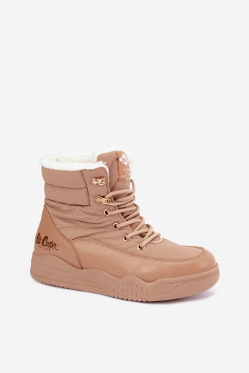 stivali da neve con lacci Lee Cooper LCJ-44-4565 color marrone
