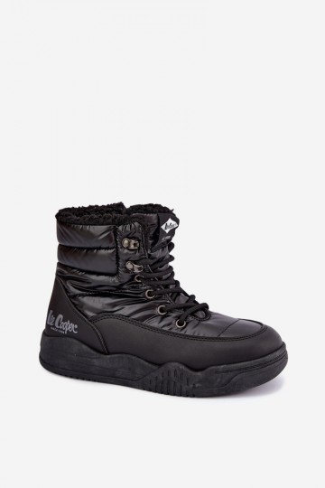 stivali da neve con lacci Lee Cooper LCJ-44-4562 color nero