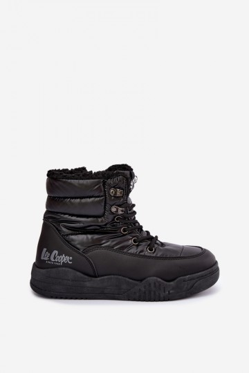 stivali da neve con lacci Lee Cooper LCJ-44-4562 color nero 2