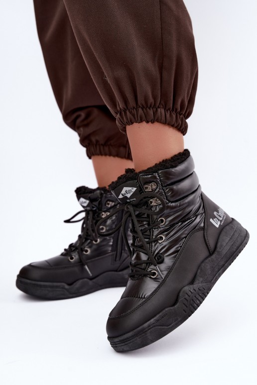 stivali da neve con lacci Lee Cooper LCJ-44-4562 color nero