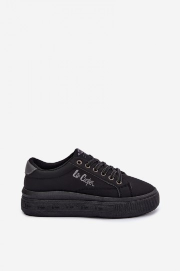 scarpe casual con piattaforma Lee Cooper LCJ-26-44-4560 color nero 2