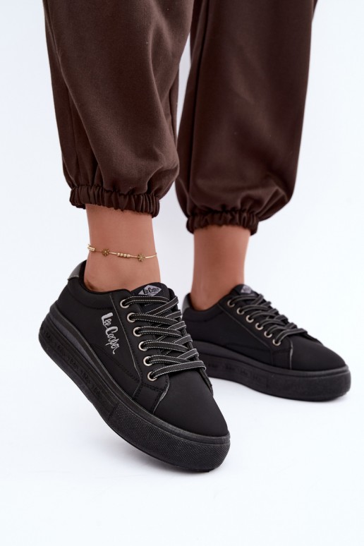scarpe casual con piattaforma Lee Cooper LCJ-26-44-4560 color nero