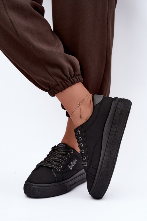 scarpe casual con piattaforma Lee Cooper LCJ-26-44-4560 color nero