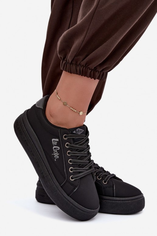 scarpe casual con piattaforma Lee Cooper LCJ-26-44-4560 color nero