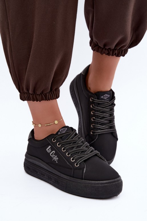 scarpe casual con piattaforma Lee Cooper LCJ-26-44-4560 color nero