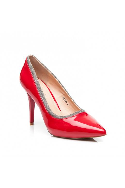 Scarpe rosse GLOSSY 58248R / S1-35P