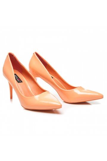 Scarpe classiche color pesca YES-366-1OR