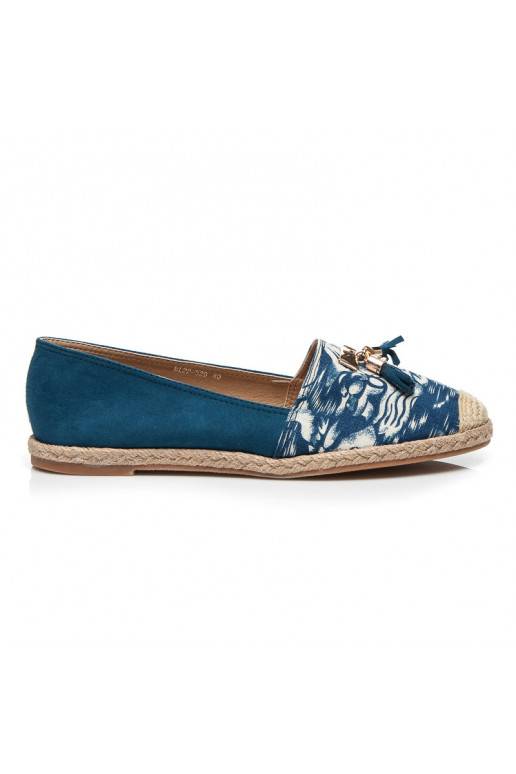 Espadrillas Jeans Blue Suede BL22-520BL